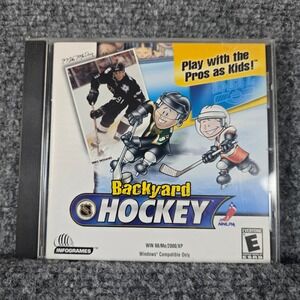 Backyard‎ Hockey PC Game Win 98/Me/2000/XP Infogrames Fun Kids Sports Modano NHL